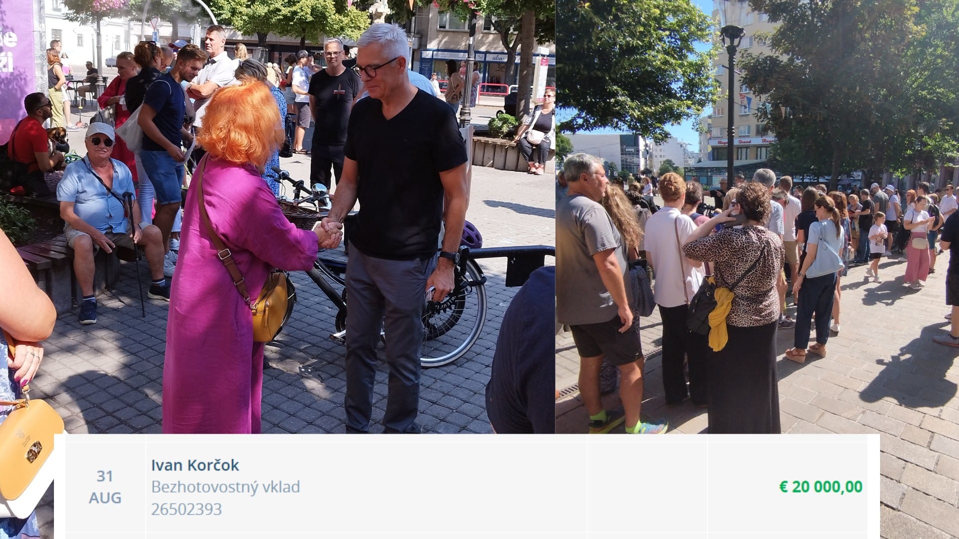 Ivan Korčok a transparentný účet