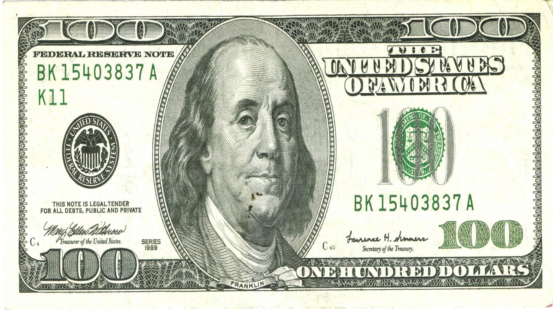 dolár, bankovka