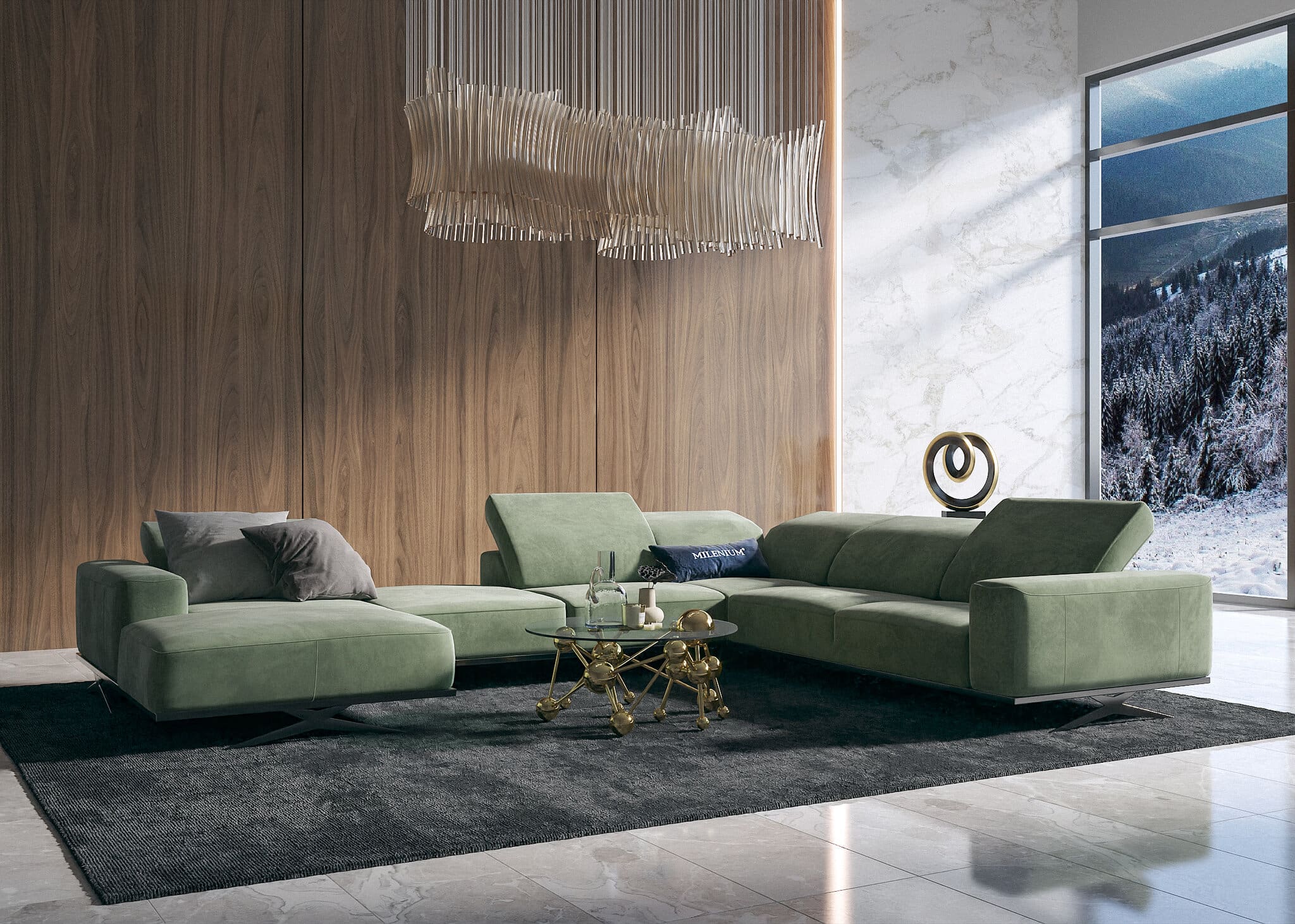 Sedačka vyrobená presne na mieru