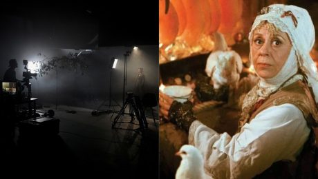 Natáčanie rozprávky Perinbaba a dva svety.