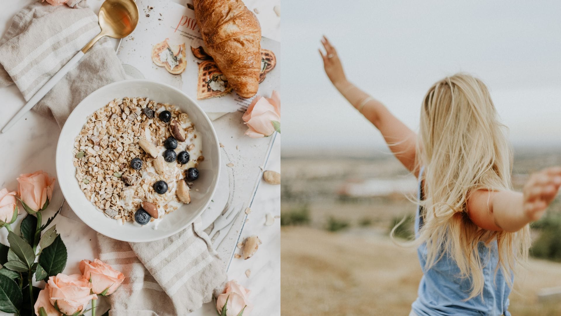 Zdravé jedlo a žena