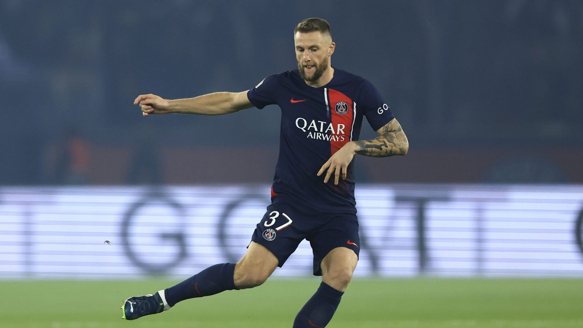 Slovenský obranca PSG Milan Škriniar