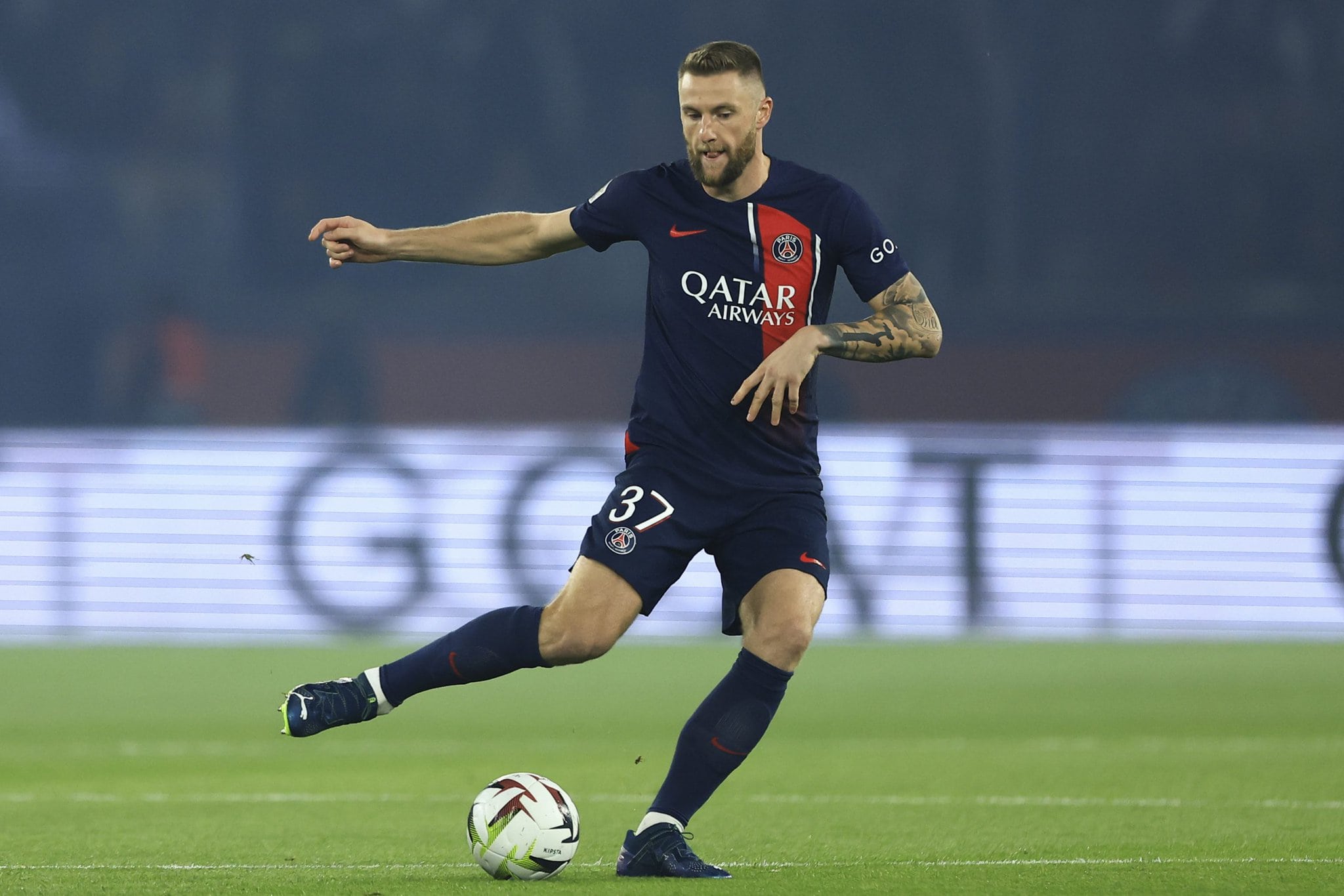 Slovenský obranca PSG Milan Škriniar