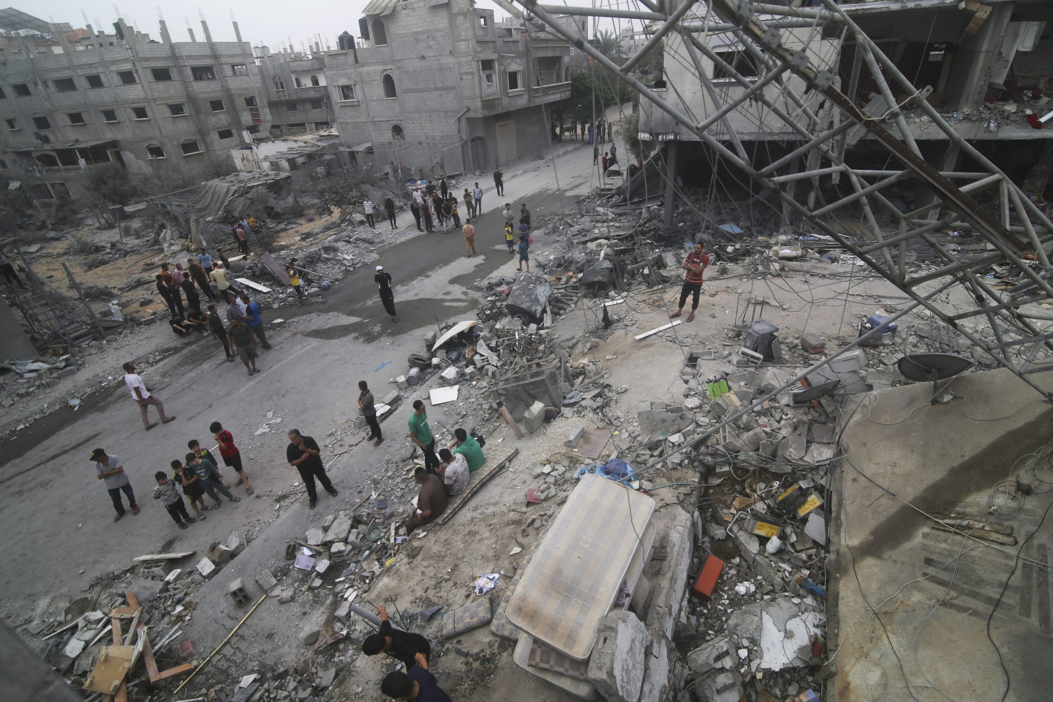 Vojna v Izraeli, situácia v pásme Gazy
