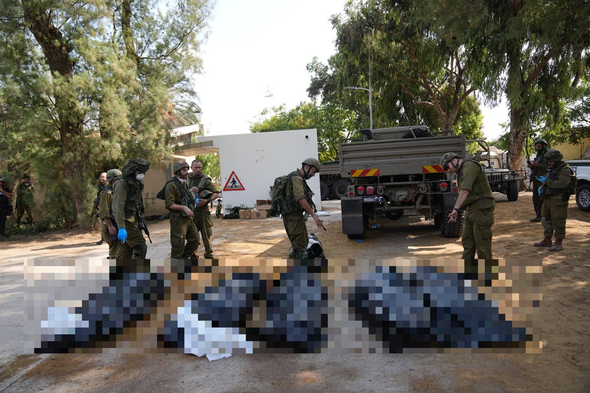 V kibuci Kfar Aza teroristi zabili 70 ľudí, Vojna v Izraeli