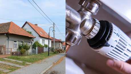 Vykurovanie domu, domácnosti, kúrenie, domy na Slovensku a termostat