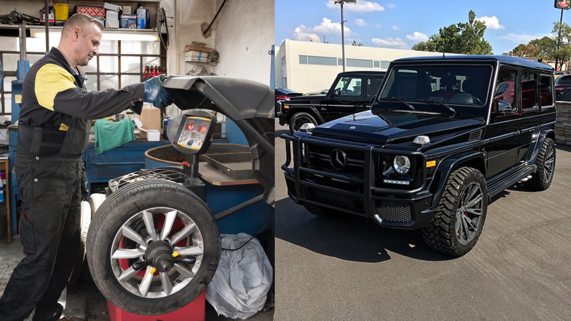 automechanik, Mercedes G