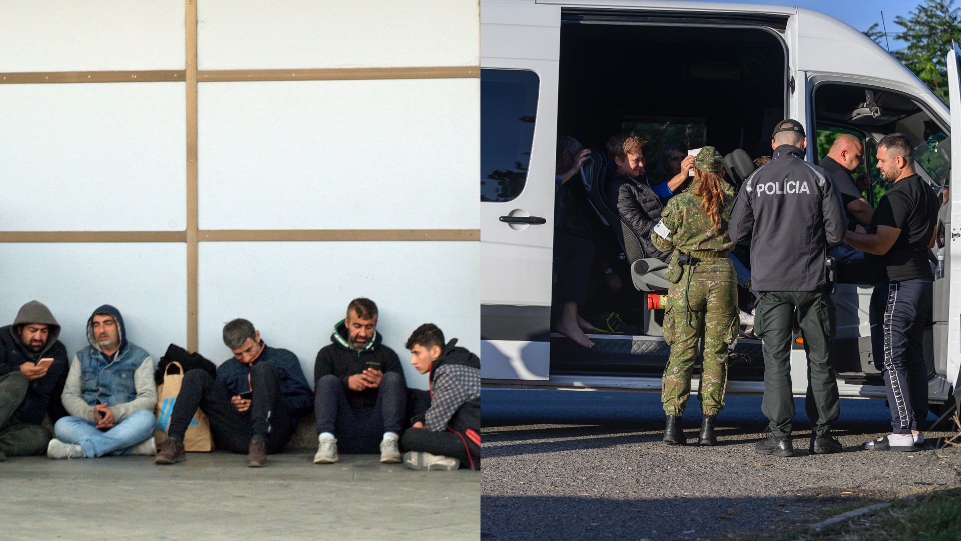 Migranti na Slovensku a kontroly na hraniciach kvôli ilegálnej migrácii