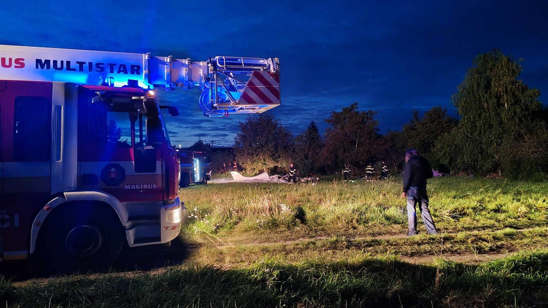 pád lietadla senica