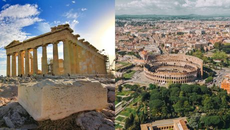 Rím, Grécko