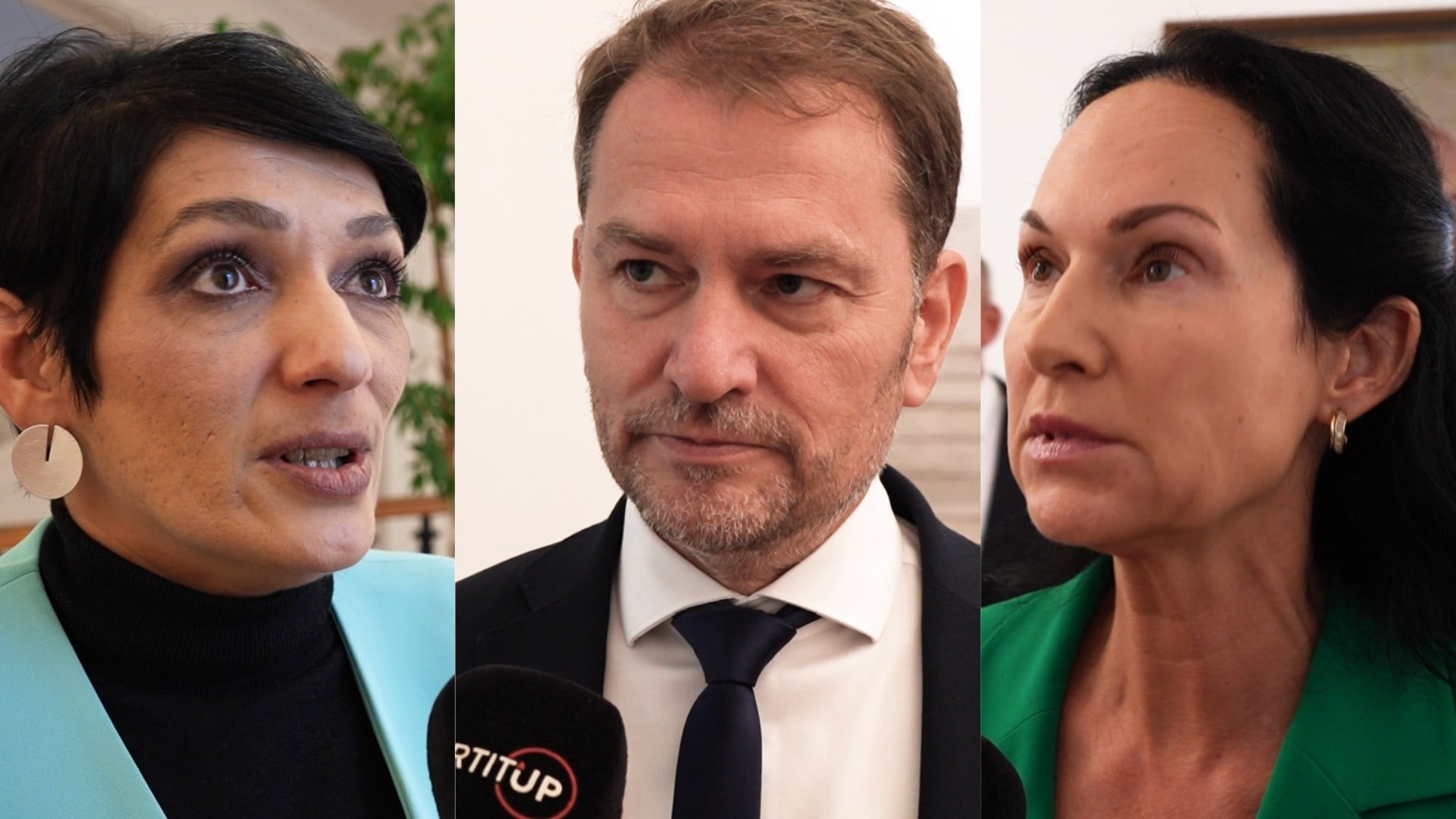 Irena Bihariová, Igor Matovič, Lucia Kurilovská mlčia