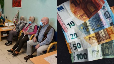 dôchodcovia seniori peniaze euro