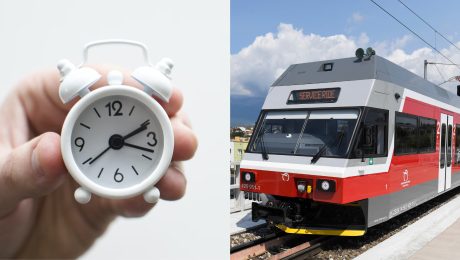 čas zmena vlak