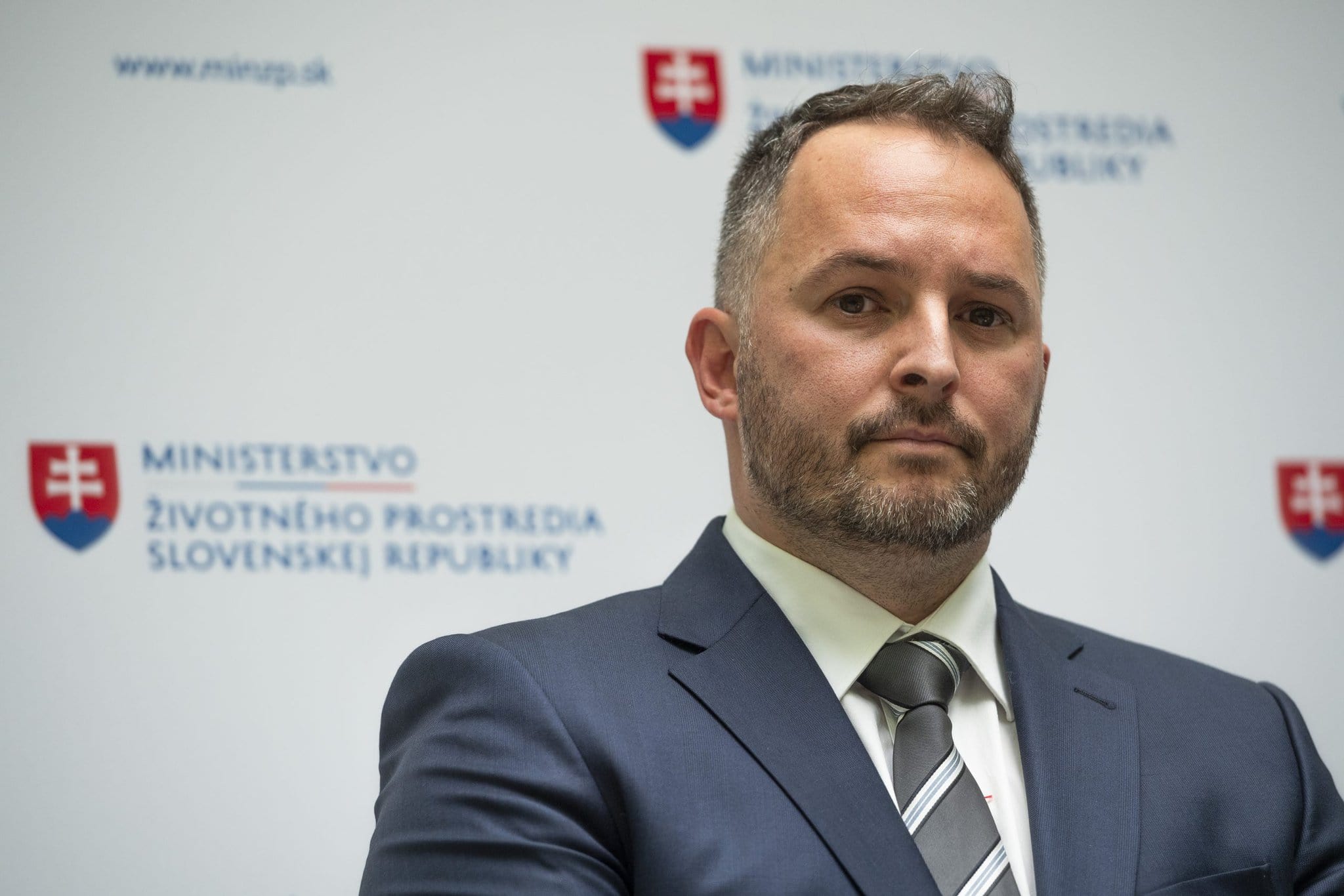 Obvinený bývalý generálny riaditeľ štátneho podniku Vodohospodárska výstavba Vladimír Kollár. 