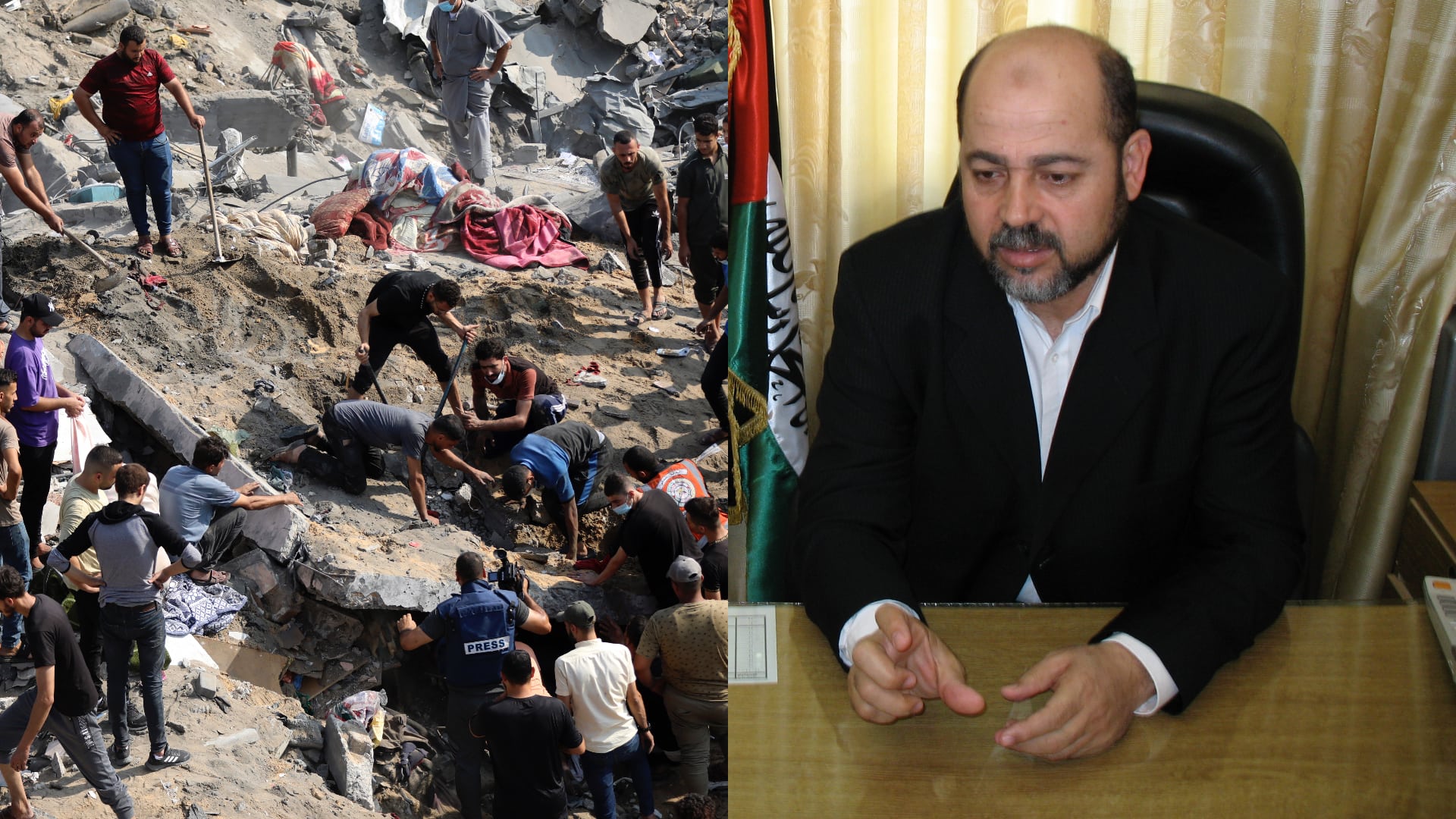 Vláda v Gaze, miliardár abú Marzúk a zničená krajina Gazy. Civilisti v troskách