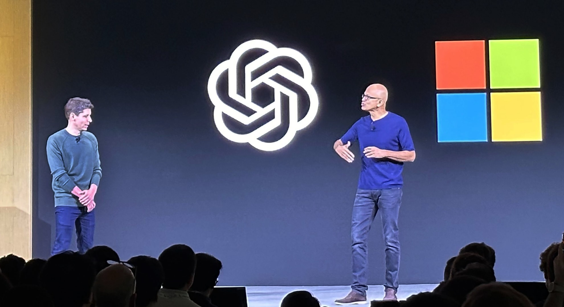 Sam Altman na developerskej konferencii Microsoftu