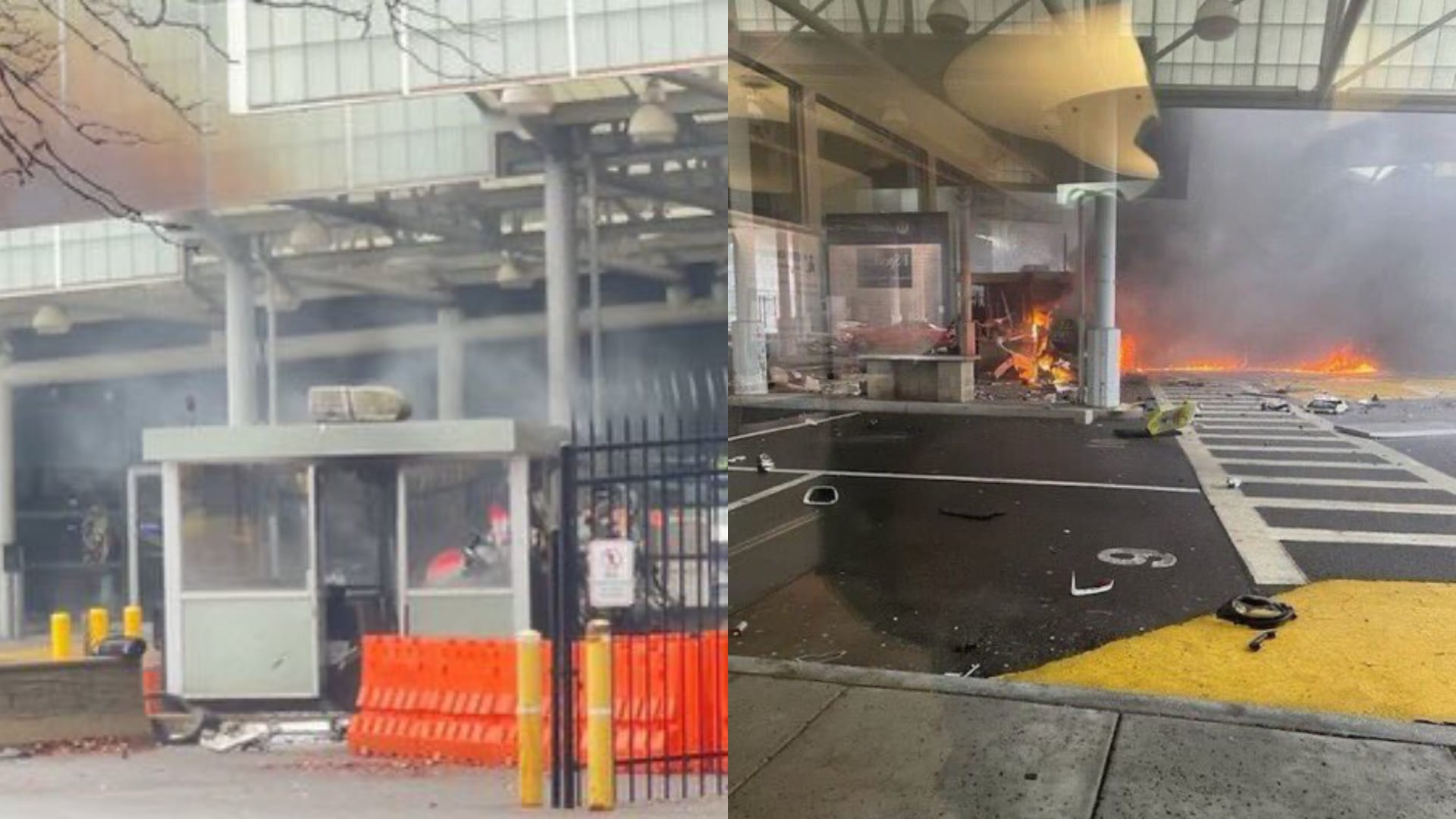 Výbuch dúhového mosta cez Niagaru