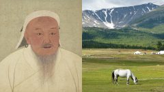 Vládca najväčšej ríše na svete Džingischán a mongolská krajina