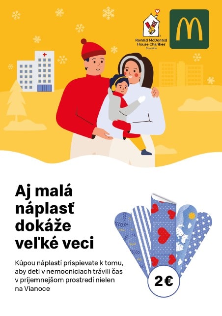 Kúpou náplastí môžete pomôcť aj vy