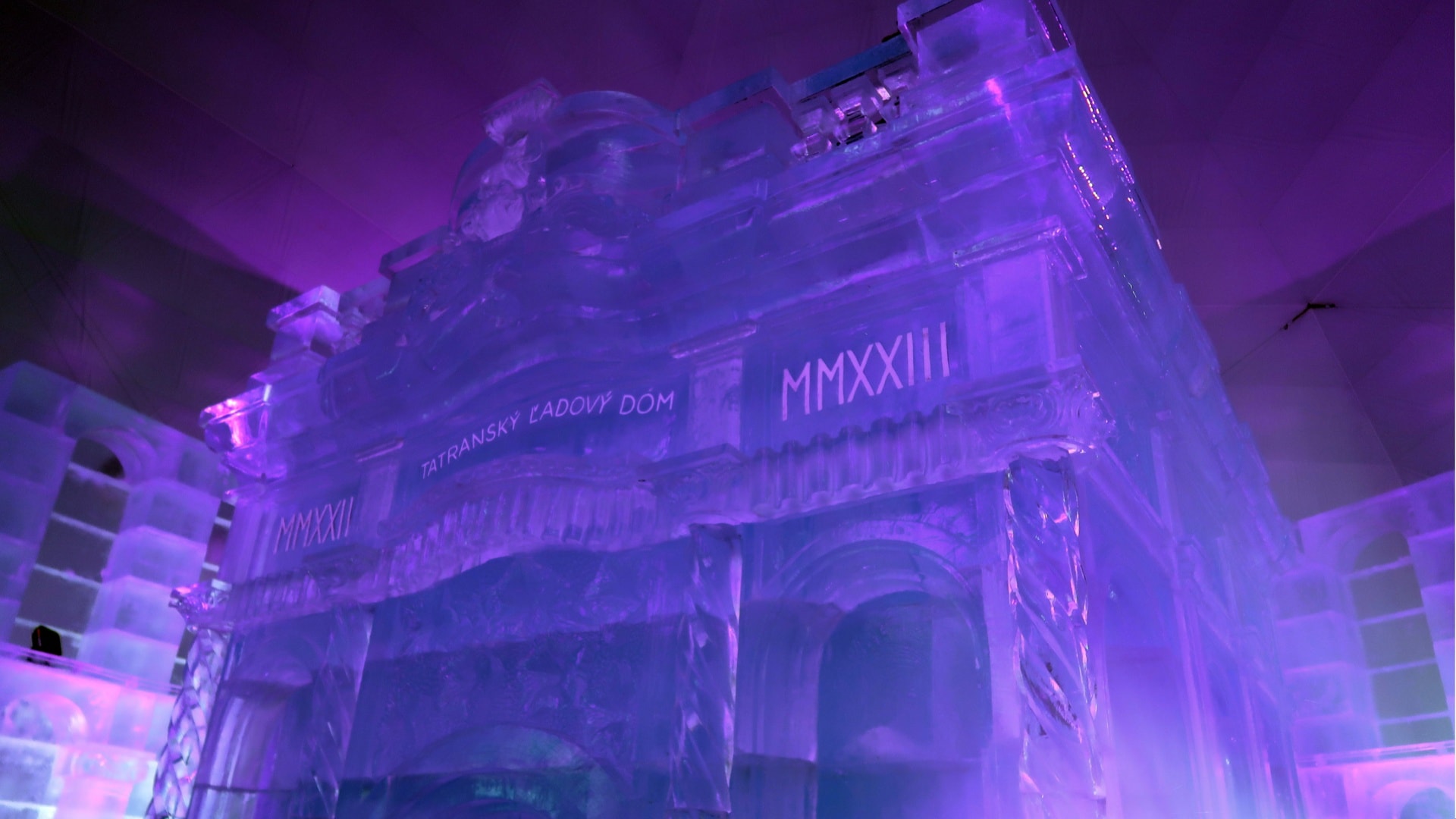 Tatranský ľadový dóm na Hrebienku