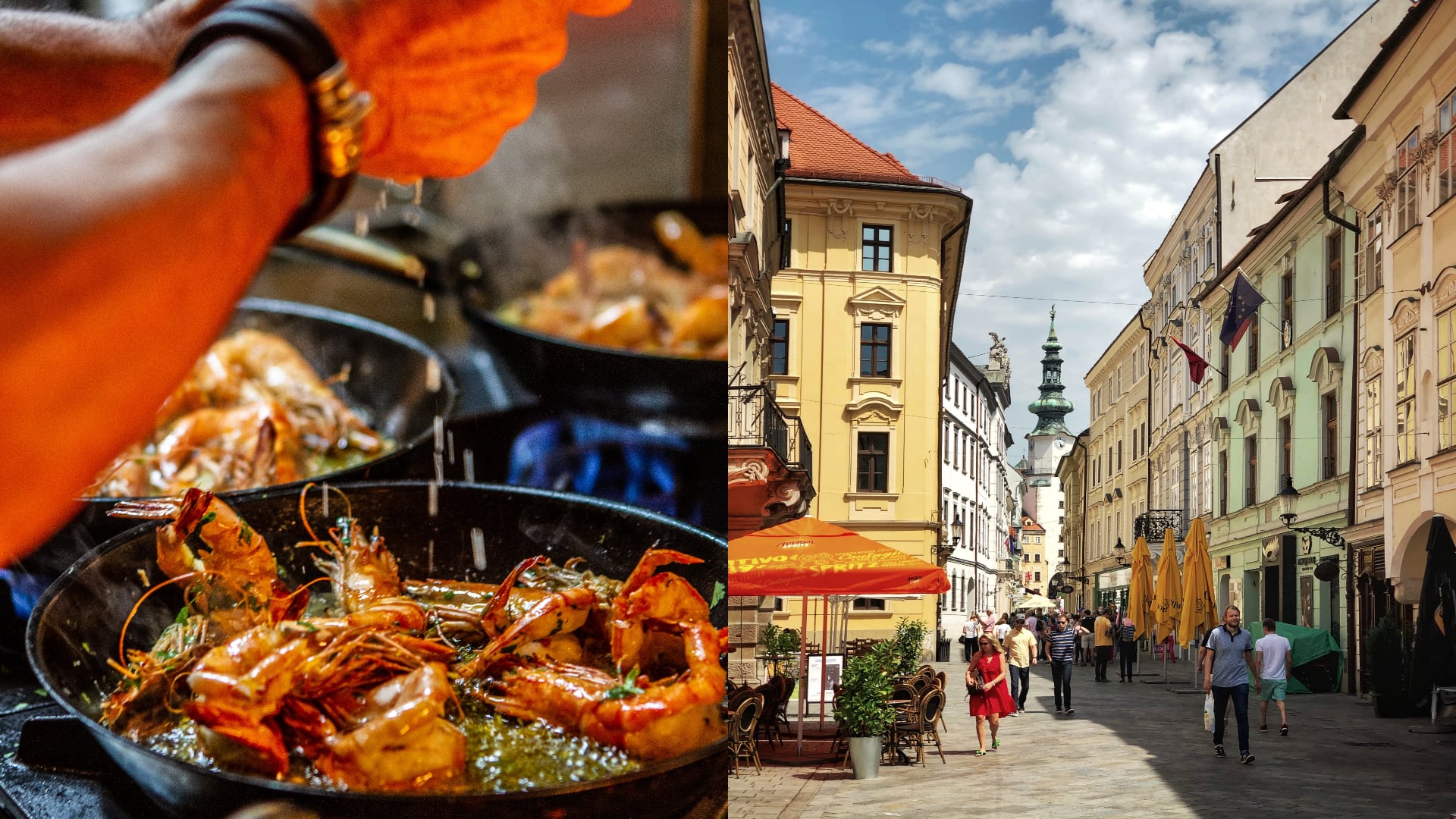 morské plody bratislava