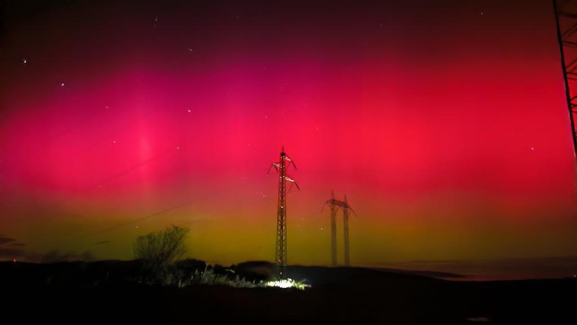 polárna žiara slovensko