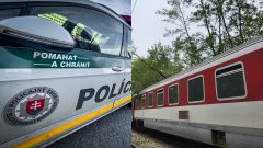 Polícia a vlak ZSSK