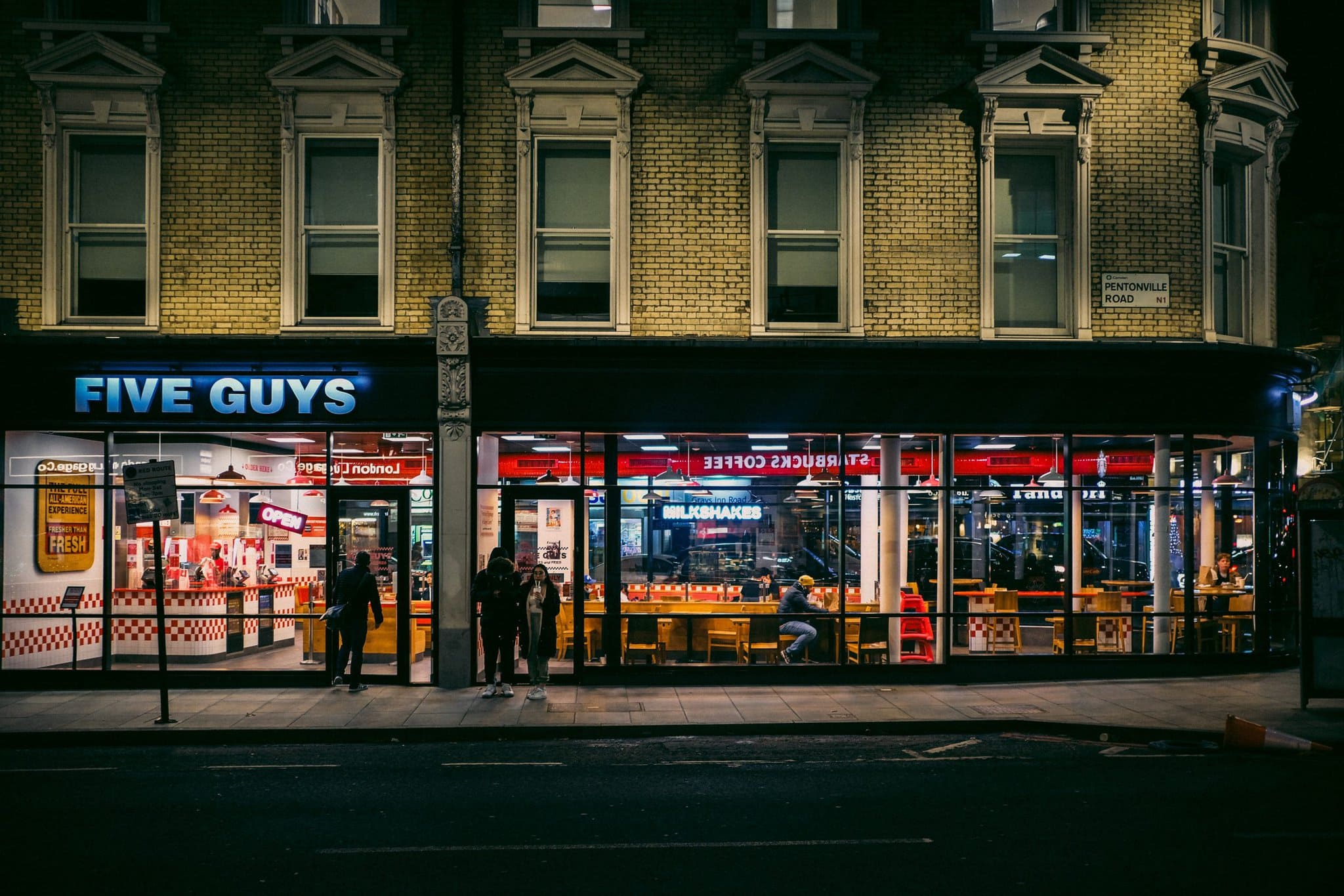 five guys fast food reštaurácia