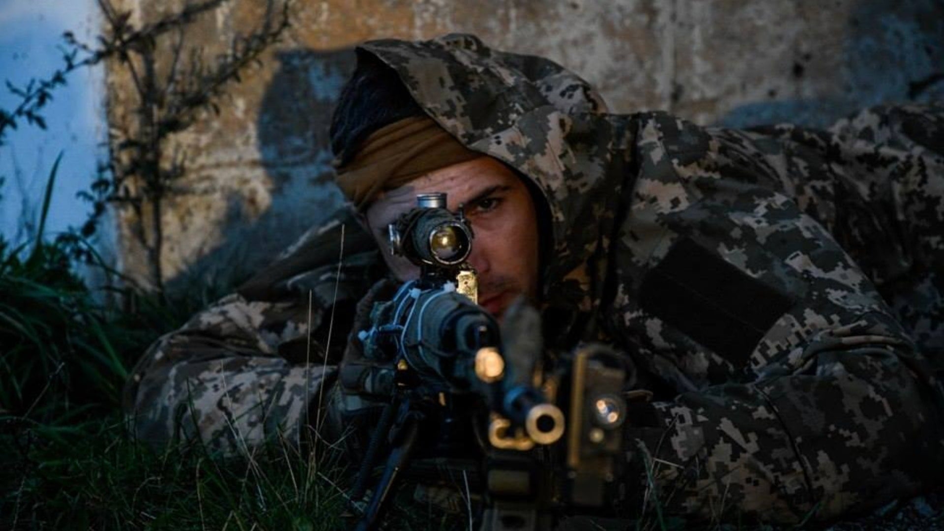 ukrajinský ostreľovač