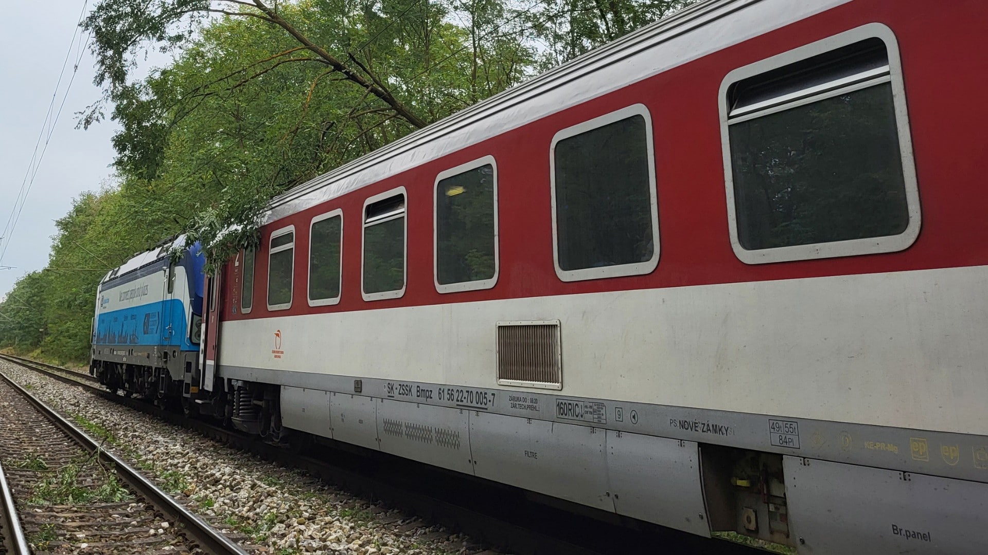 Súprava vlaku vo veľkej rýchlosti