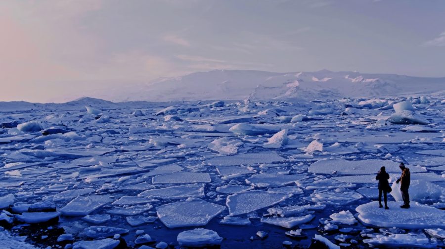 ľadovec antarktída topenie globálne otepľovanie ľad sneh