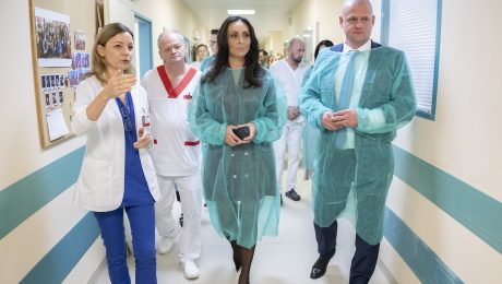 ministerka Zuzana Dolinková, zdravotníctvo, nemocnica