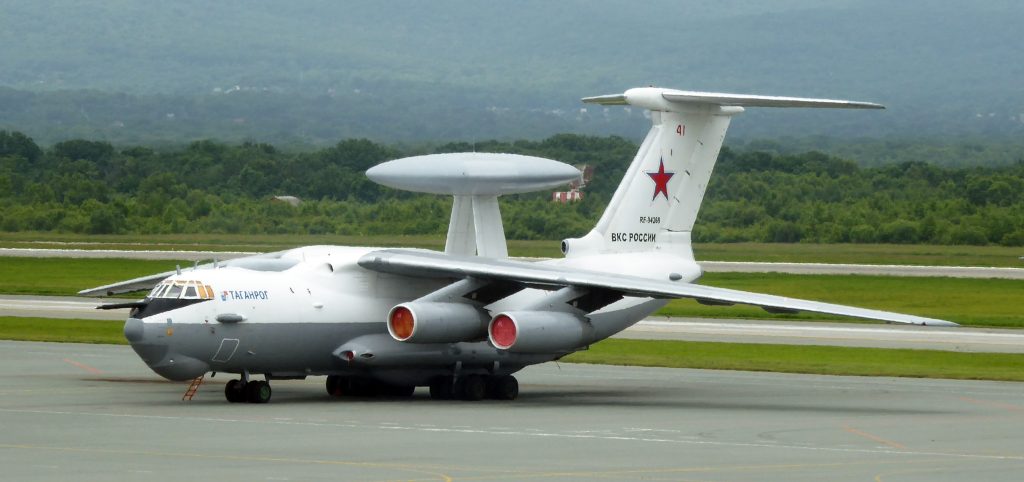 ruské lietadlo AWACS