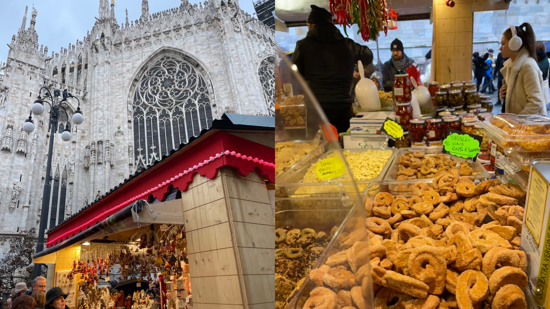 Vianočné trhy v Miláne