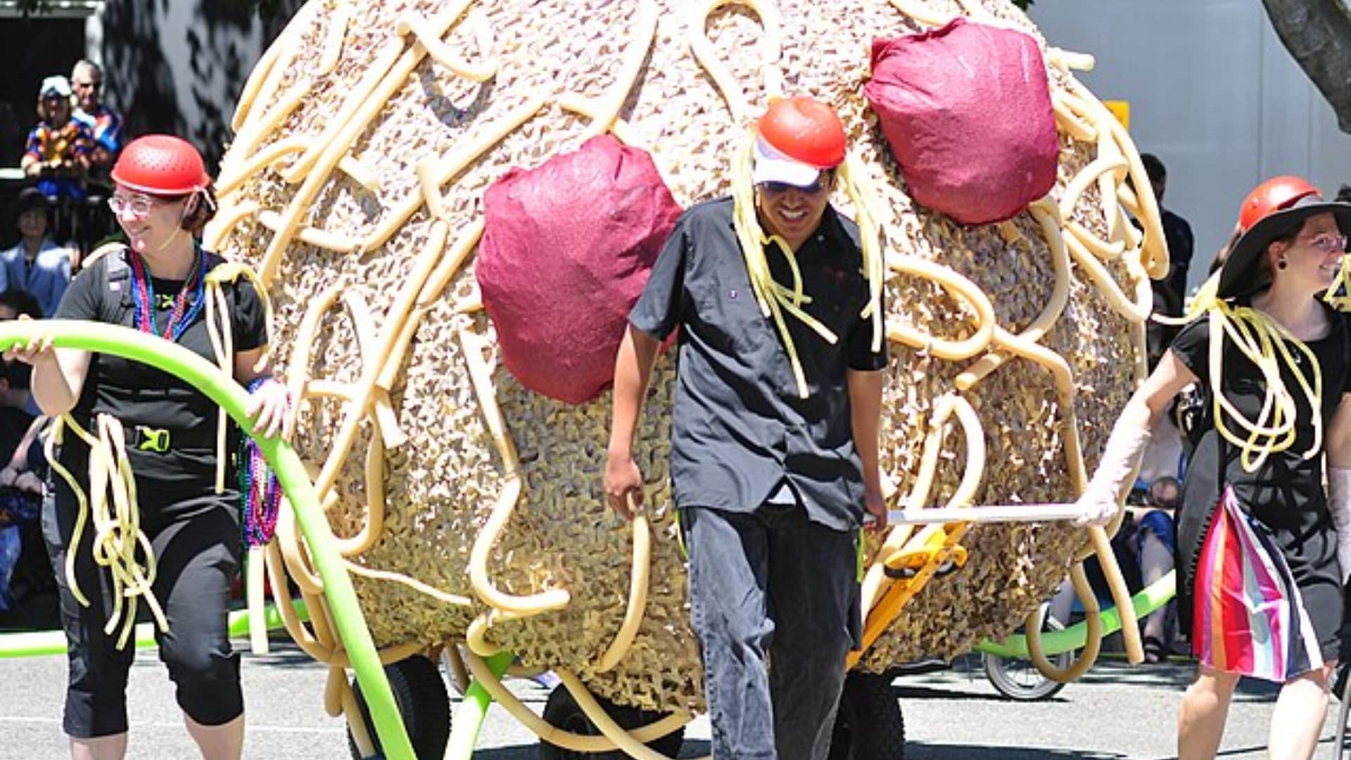 sprievod pastafariánov