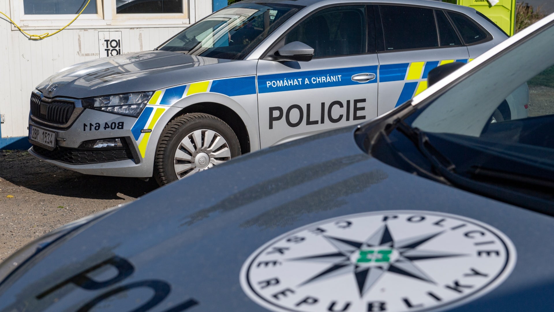 České policajné auto