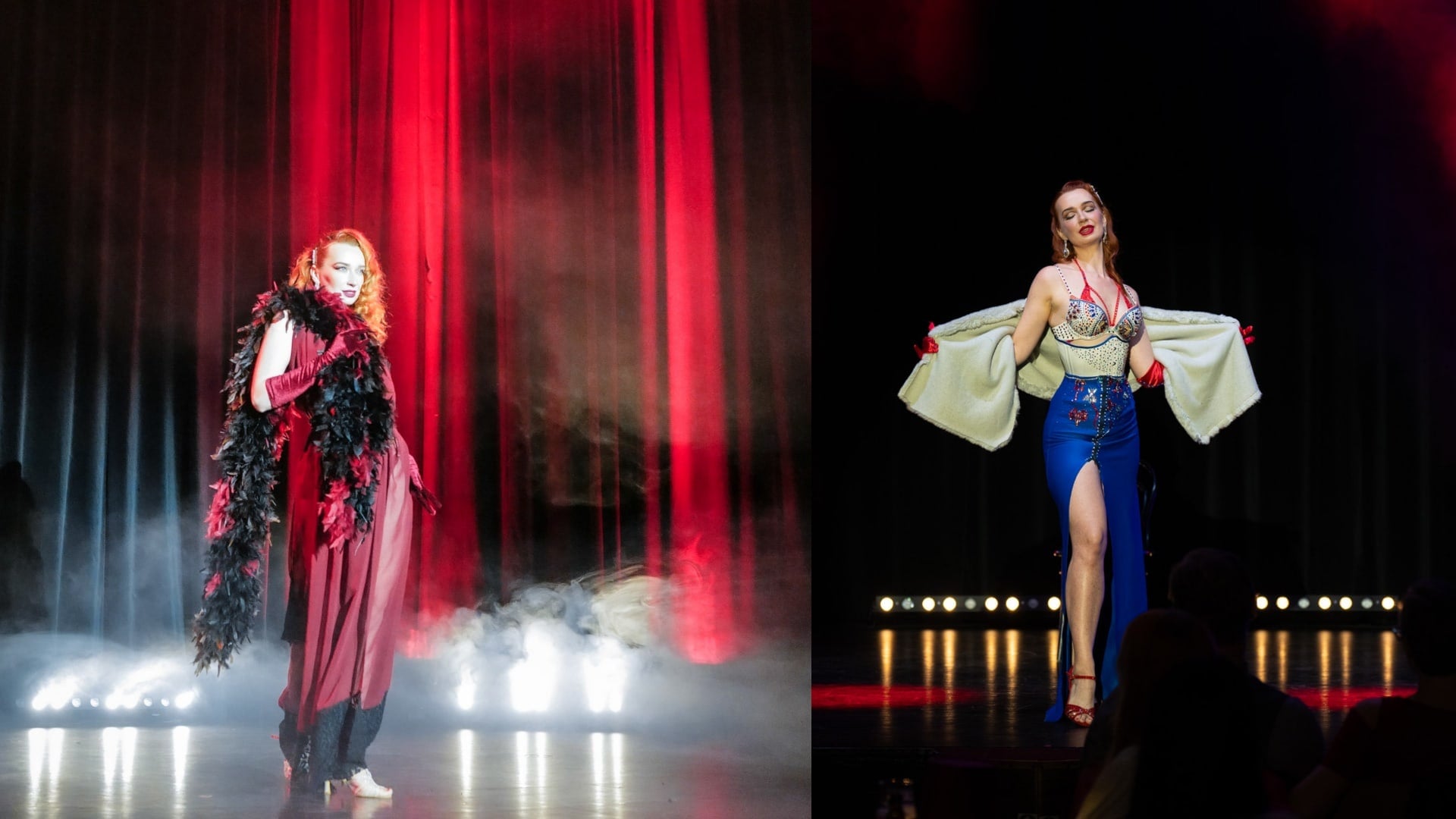 Burlesque performerka Catrice Cat