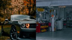 Dodge Challenger, automechanická dielňa
