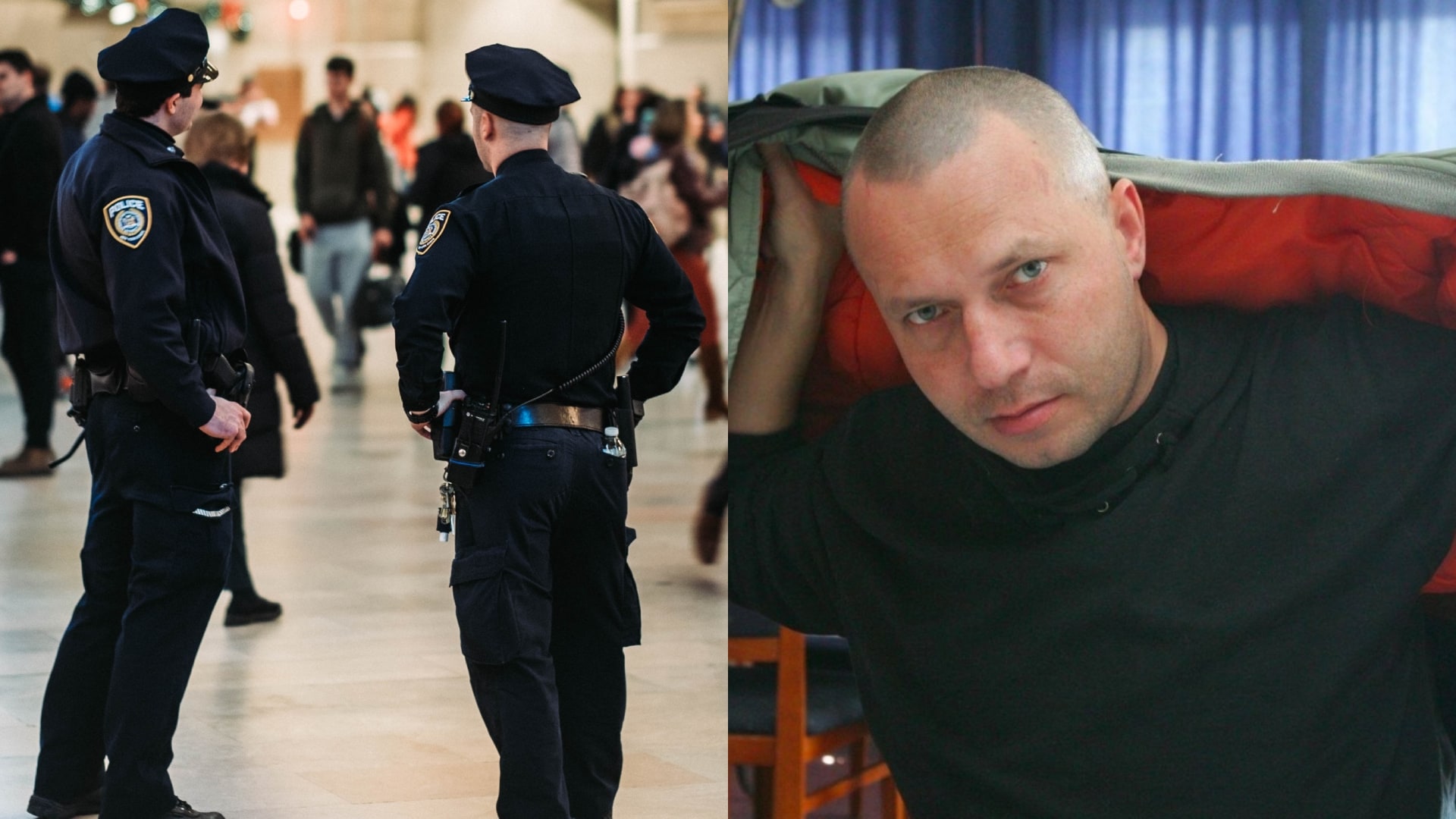 policajti v dave, nezvestný novinár