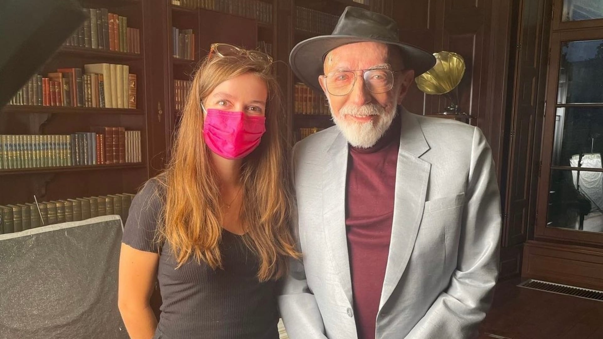 Ria Pontikis s legendárnym Kipom Thornom