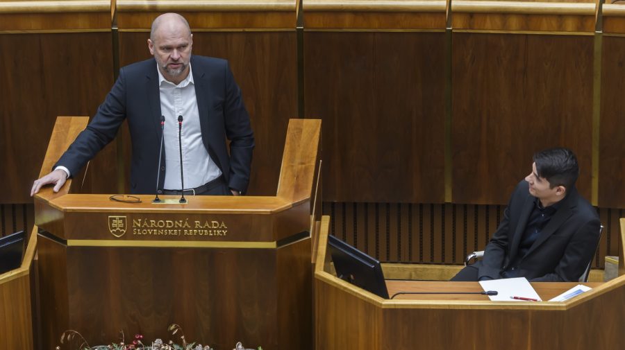 Richard Sulík a Erik Kaliňák v parlamente, NRSR