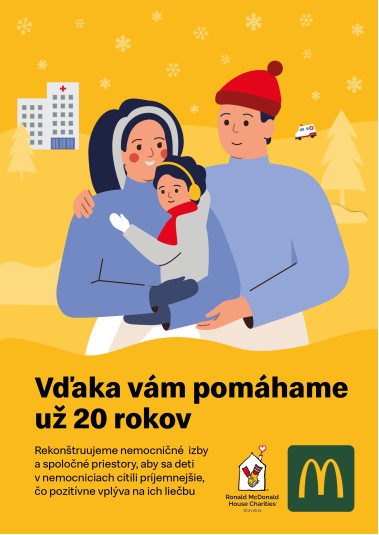 RMHC pomáha už 2O rokov