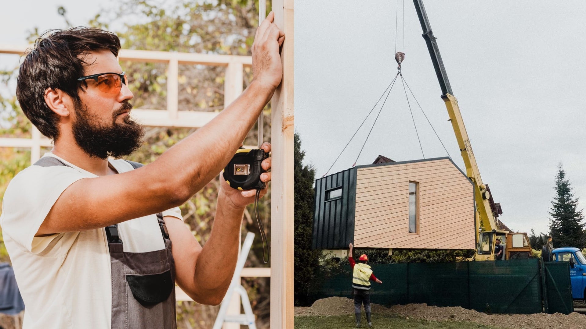 stavbár, dom a stožiar