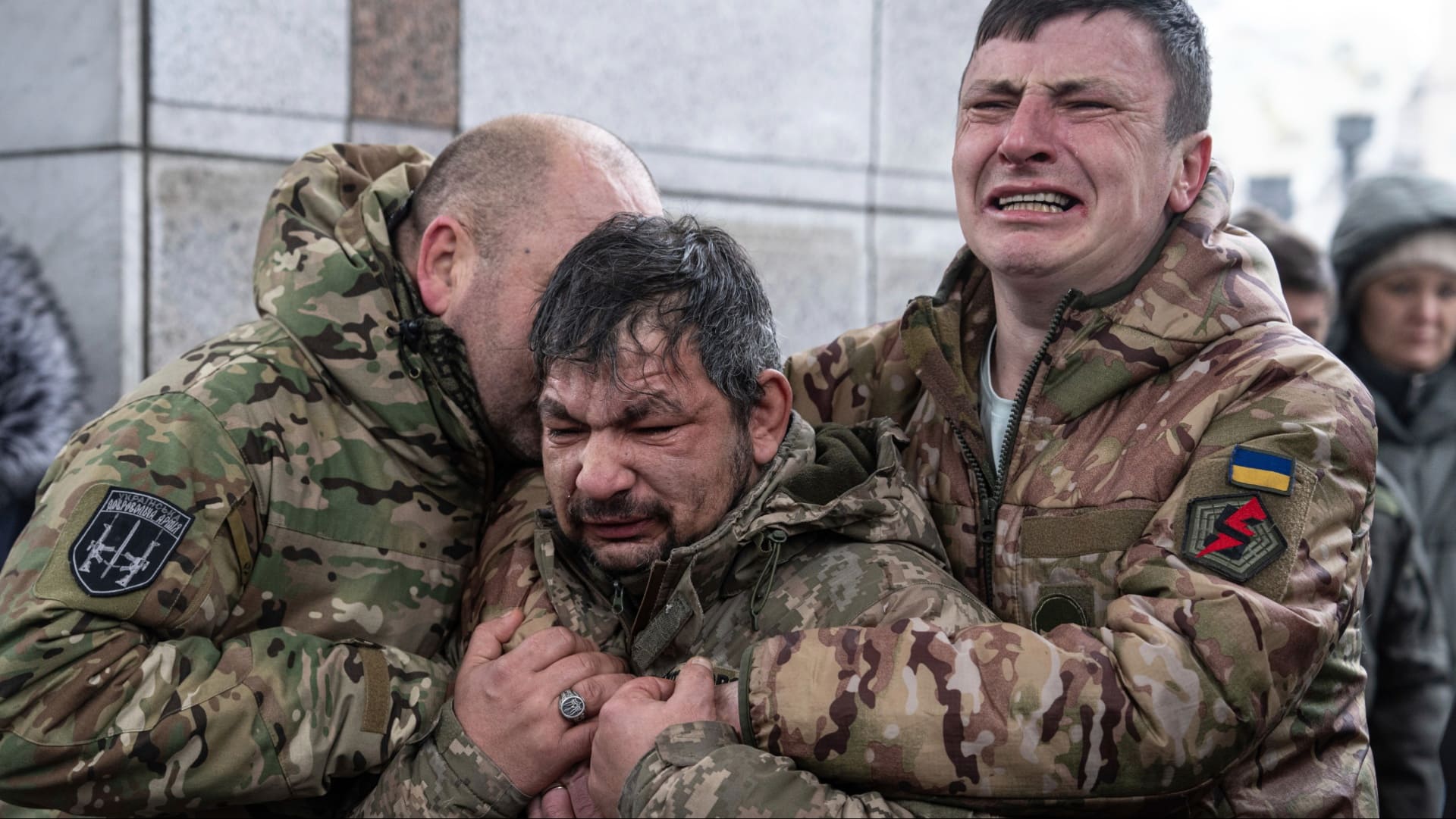 ukraine crying