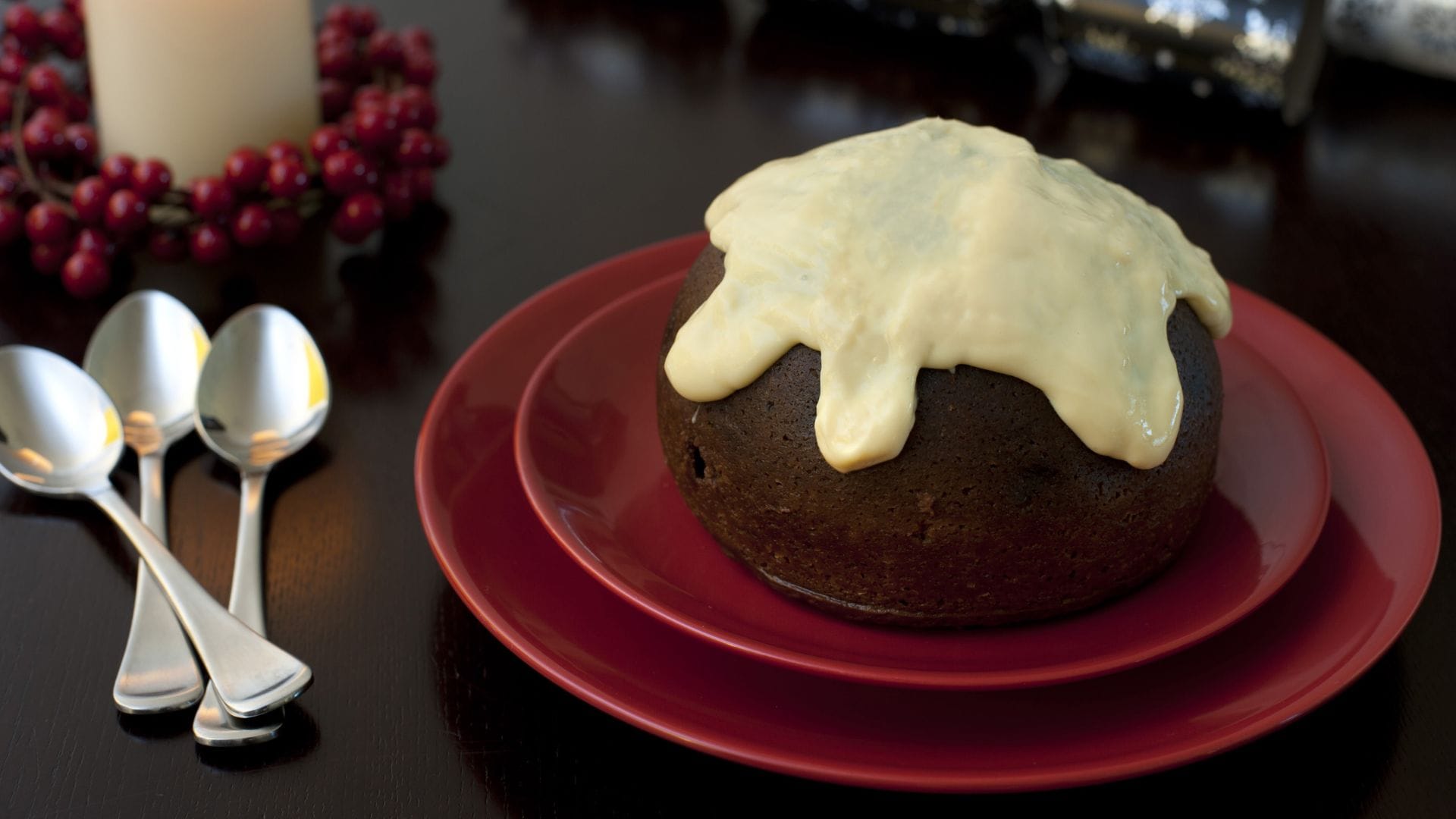 puding británia vianoce