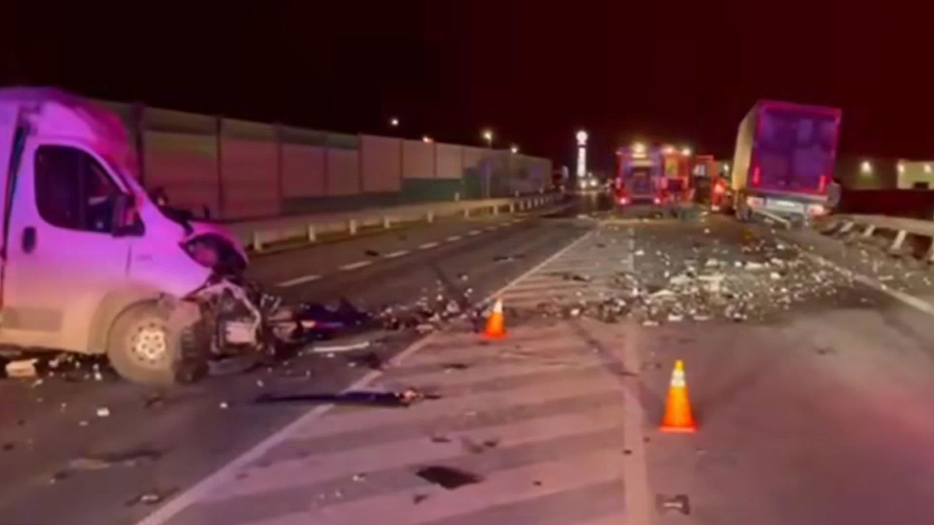 polícia galanta zrážka kamión havária