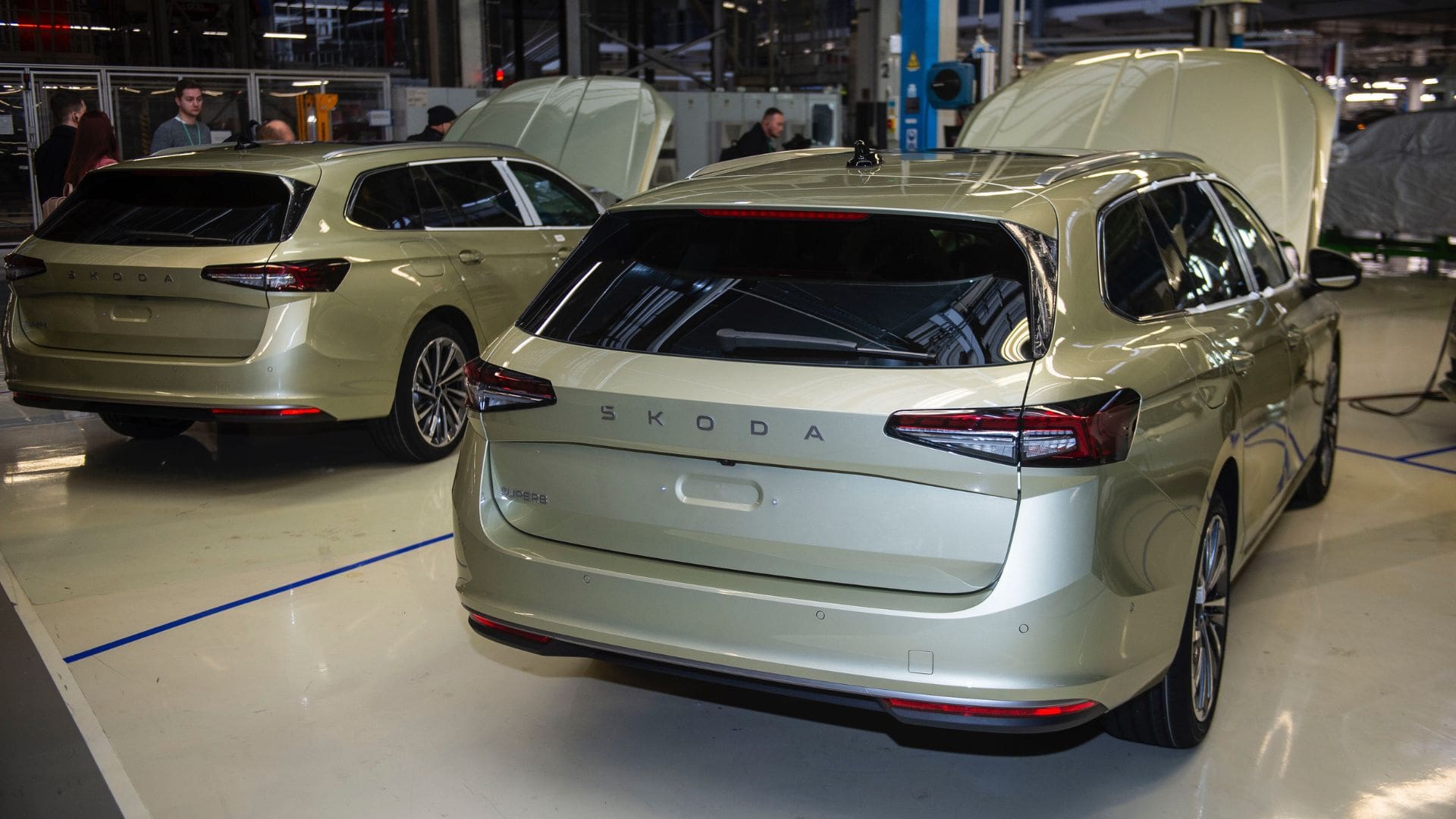 Škoda vo fabrike, kde Karoq končí. Koncern Volkswagen