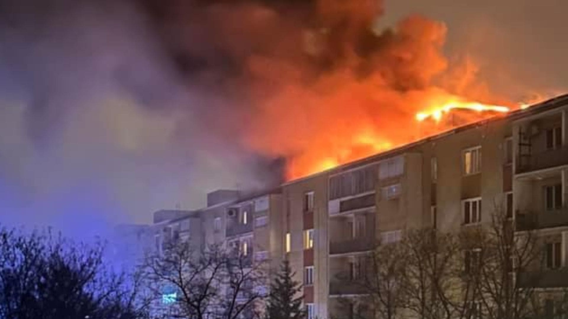 Požiar v Bratislave