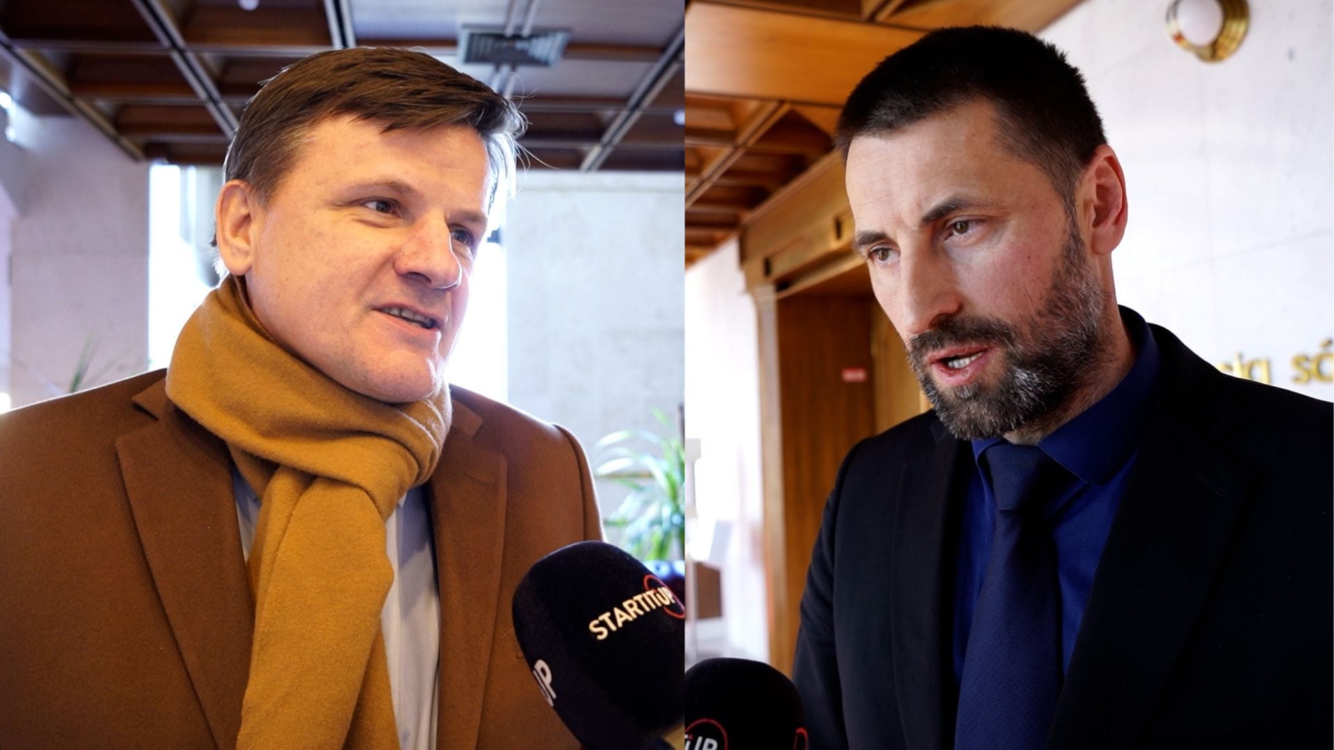 Alojz Hlina, Marián Viskupič