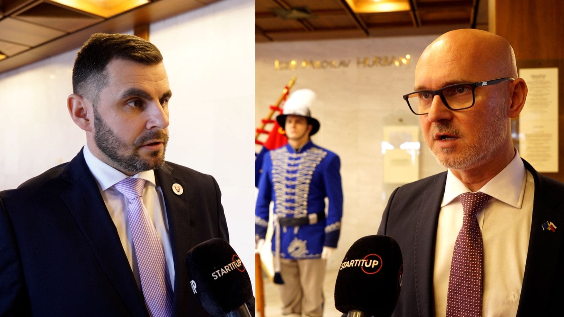 Ján Mažgút, Branislav Gröhling